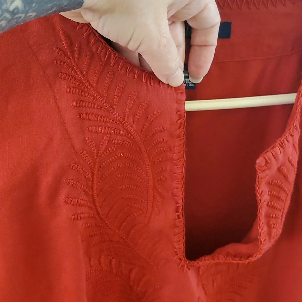 Chaps LINEN popover top - Picture 2 of 8